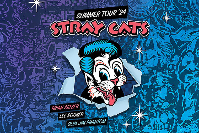 Win Tickets to Stray Cats Summer Tour 2024 with The Midnight Cowgirls